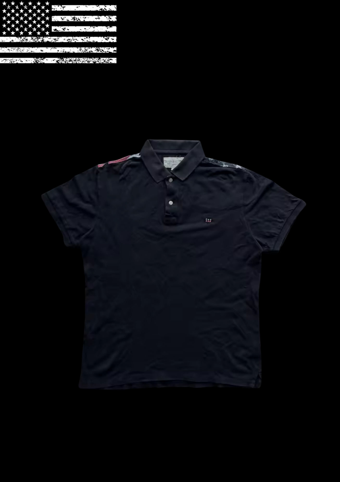 ‘DISTRESSED’ POLO 𖦏