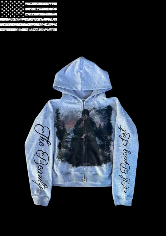 ‘LOST’ HOODIE 𖦏