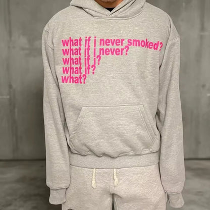 ‘WHAT IF?’ HOODIE 𖦏