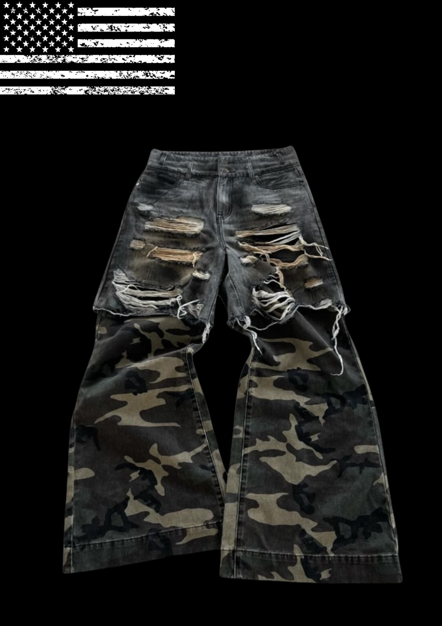'CXMO' FLARED JEANS 𖦏