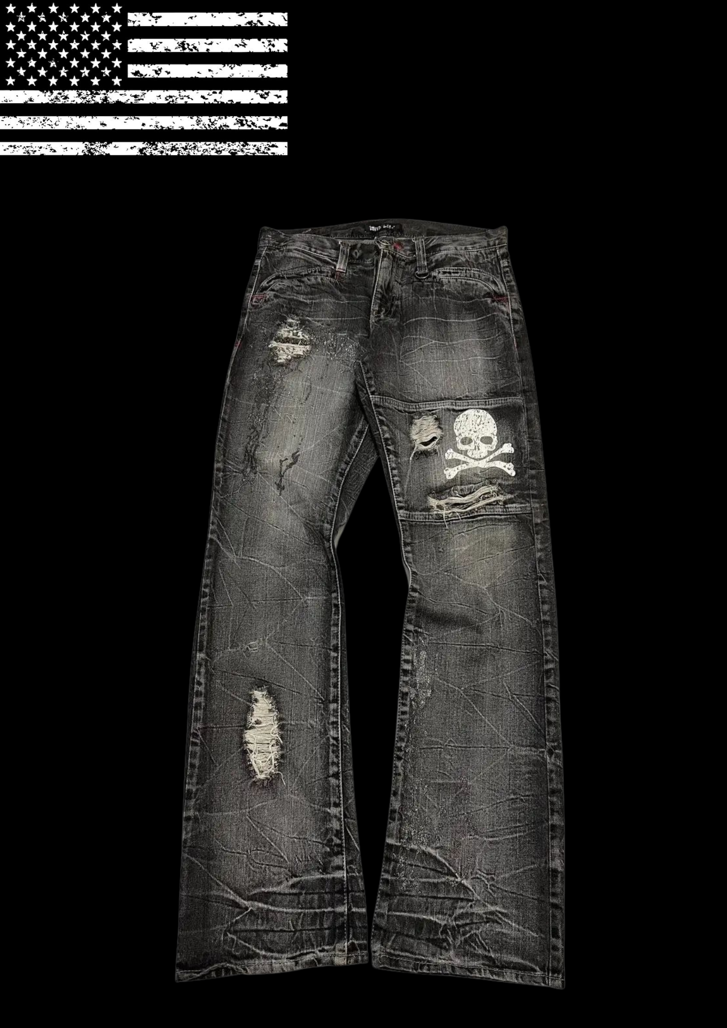 'SK3LLY' SLIM JEANS 𖦏