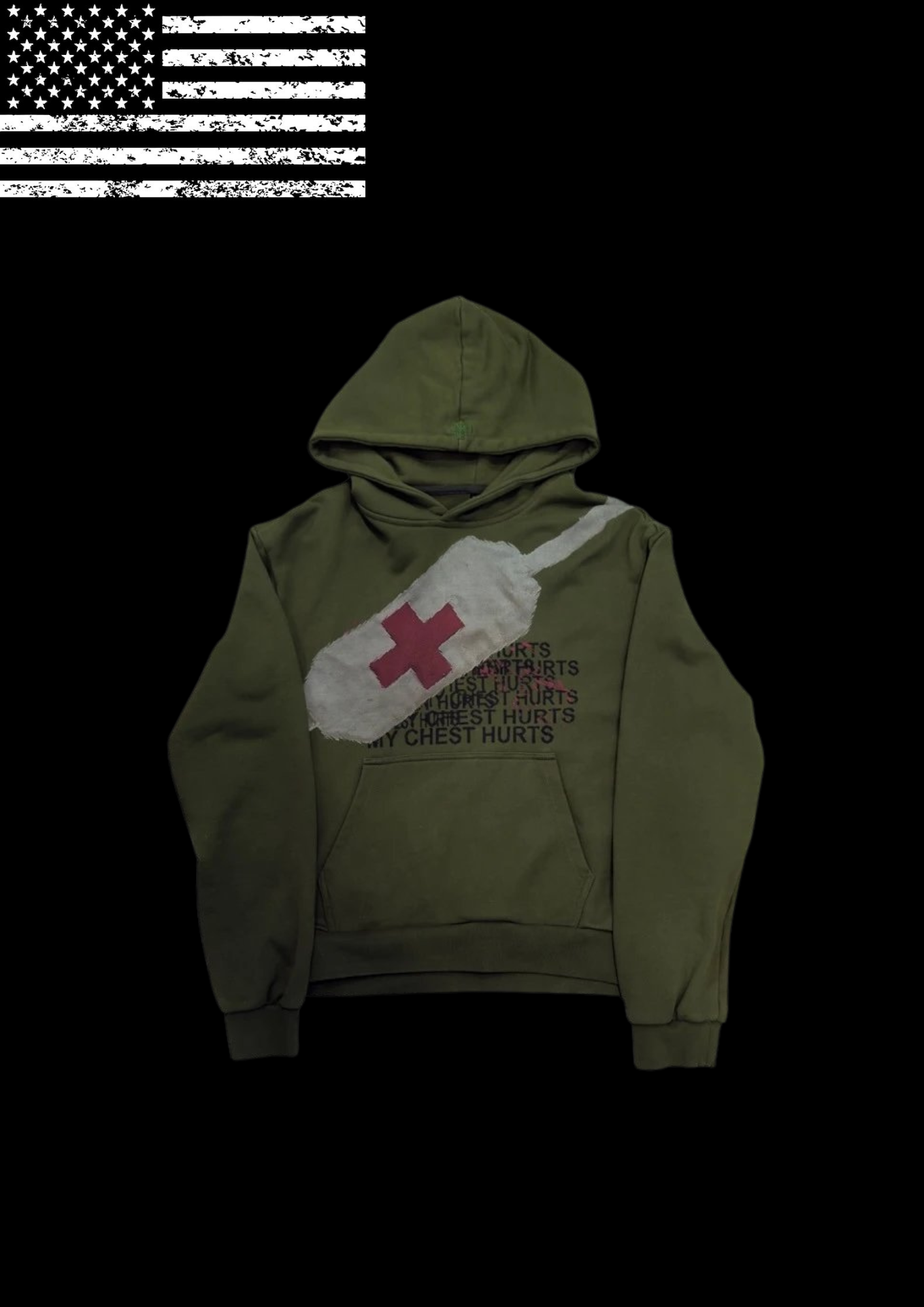'BANDAGE' HOODIE 𖦏