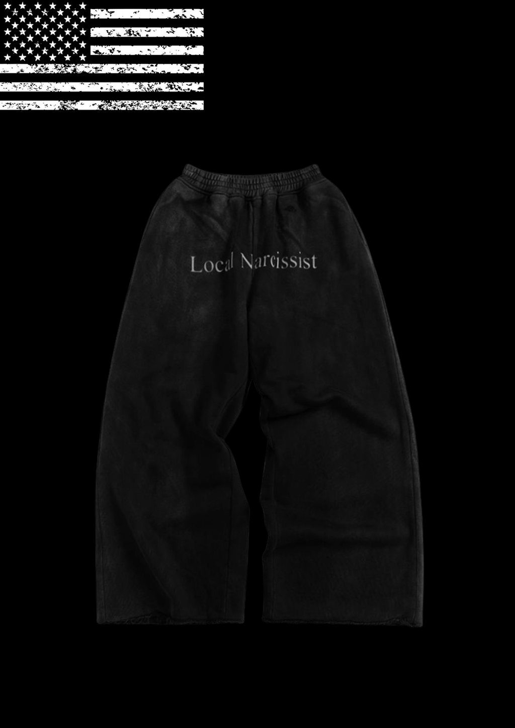 'LOCAL NARCISSIST' SWEATPANTS 𖦏