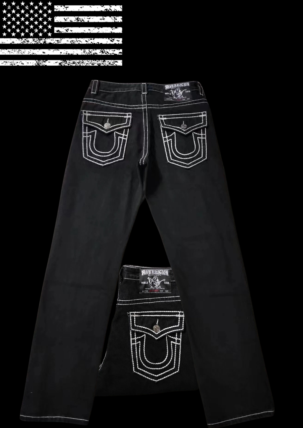 'TRUEY X LA' JEANS 𖦏