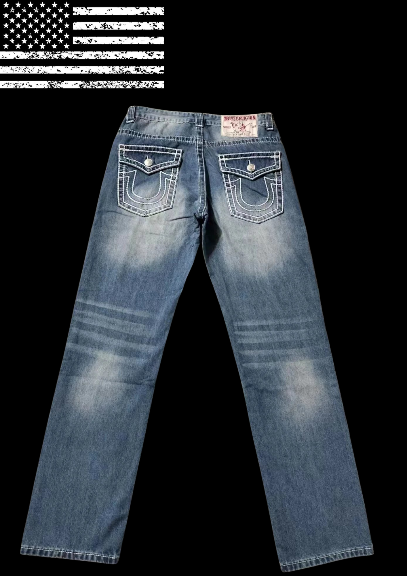 'TRUEY X LA' JEANS 𖦏