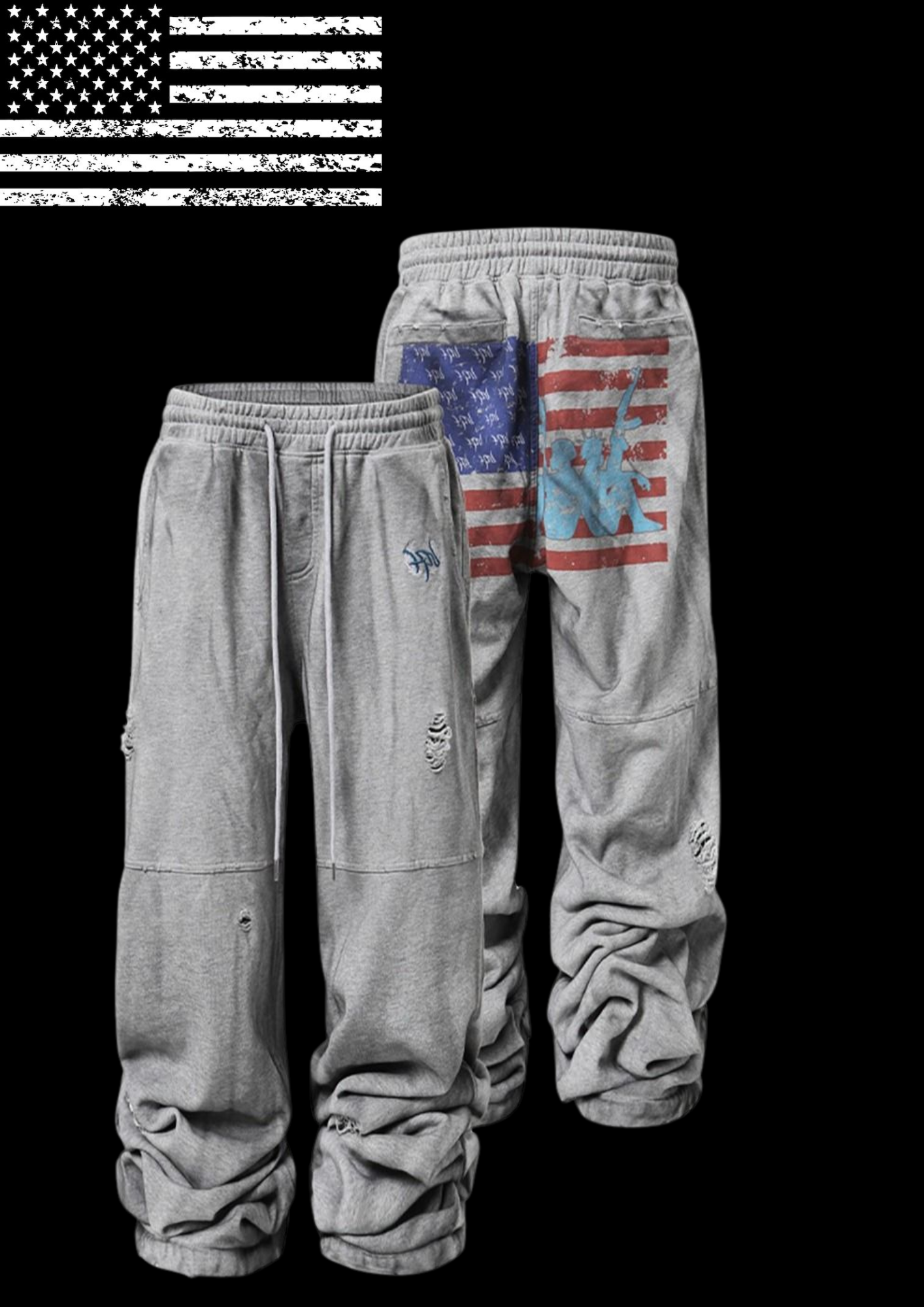 'LIBERTY' SWEATPANTS 𖦏