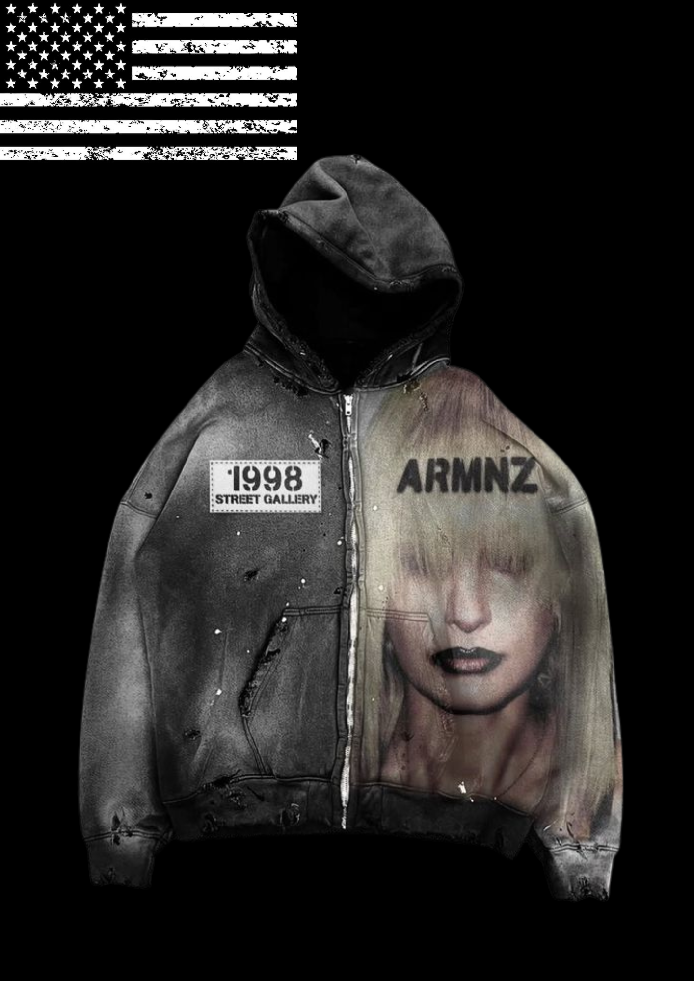 'ARMNZ' HOODIE 𖦏