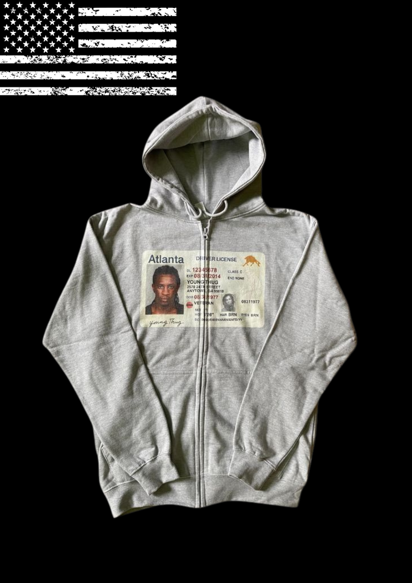 'THUGGER' HOODIE 𖦏