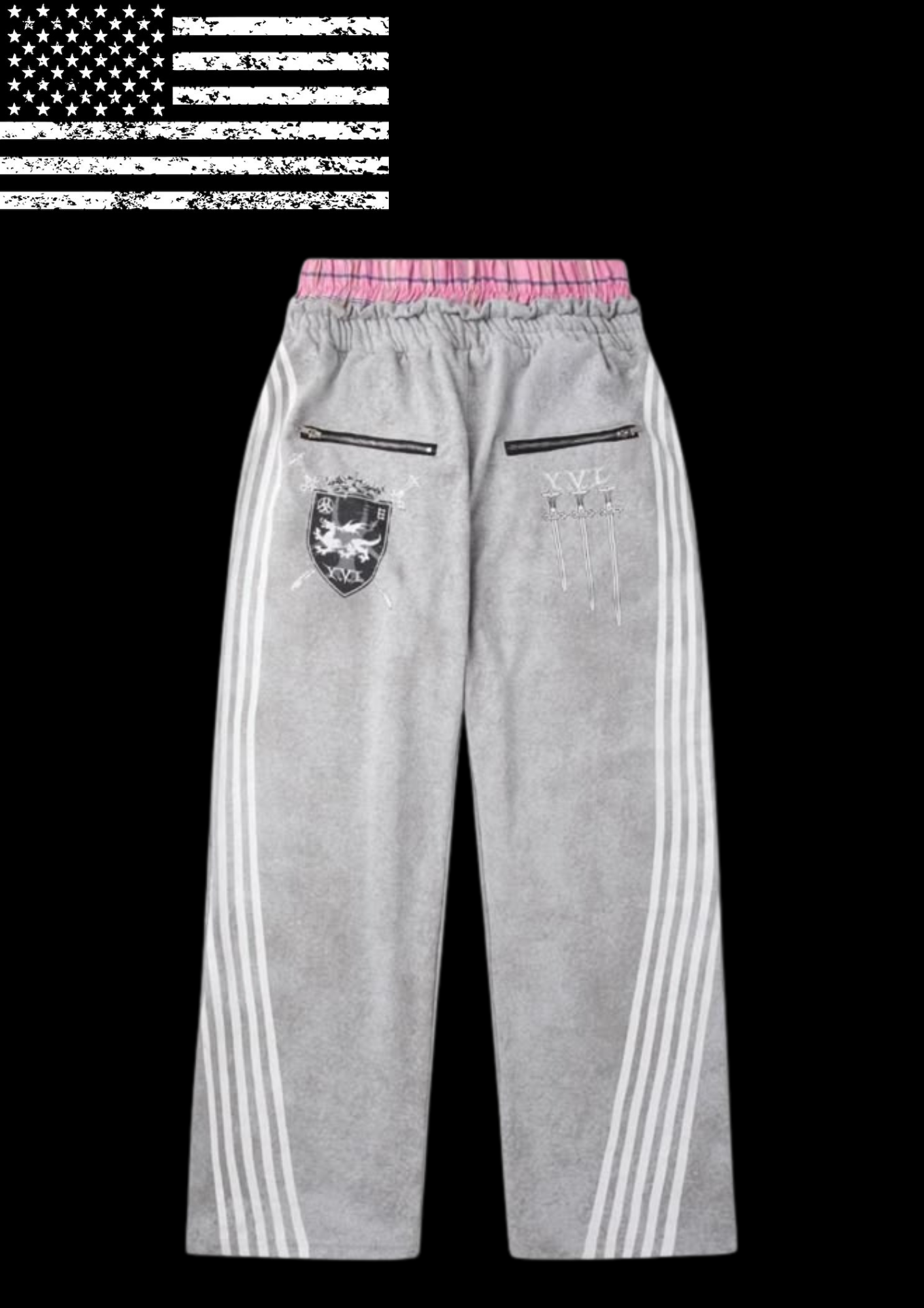 'KNIGHT' SWEATPANTS 𖦏