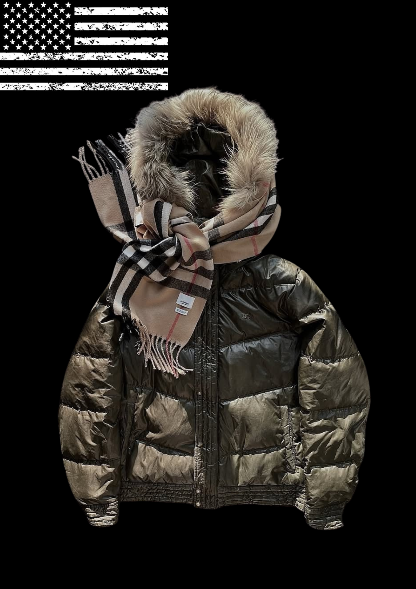 'BURBERRY JXPAN' PUFFER 𖦏