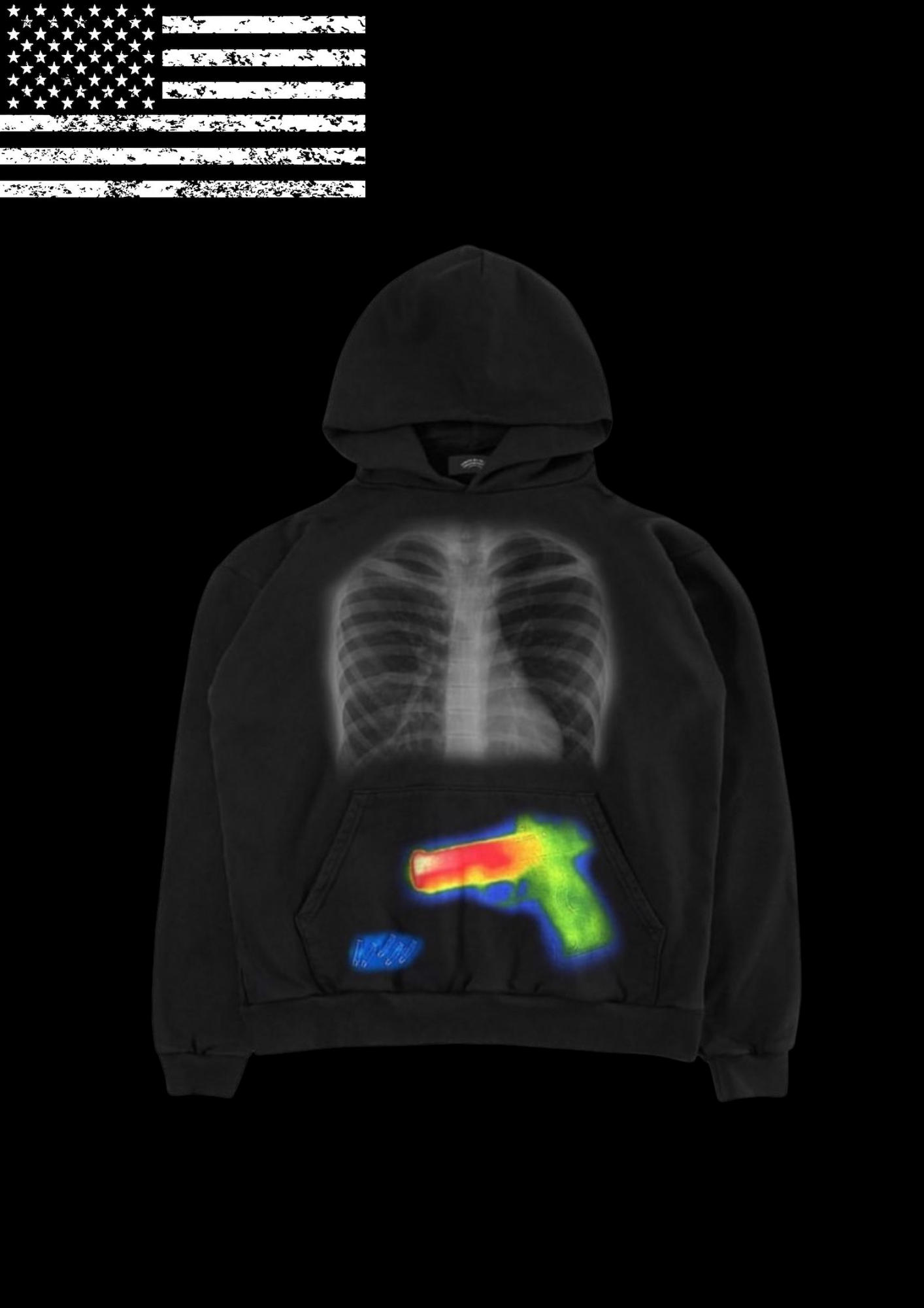 'XRAY' HOODIE 𖦏