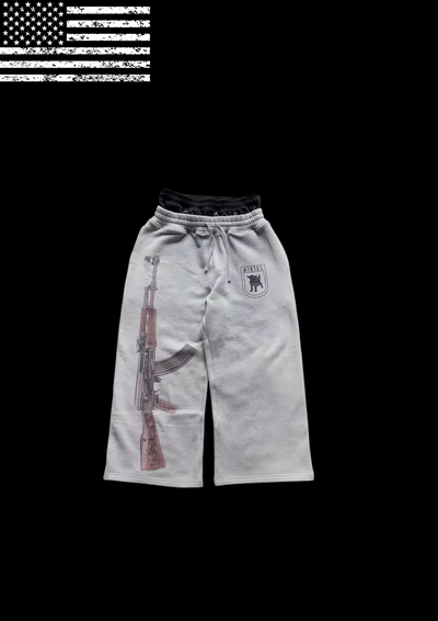 ‘AKSHOTZ’ SWEATPANTS𖦏