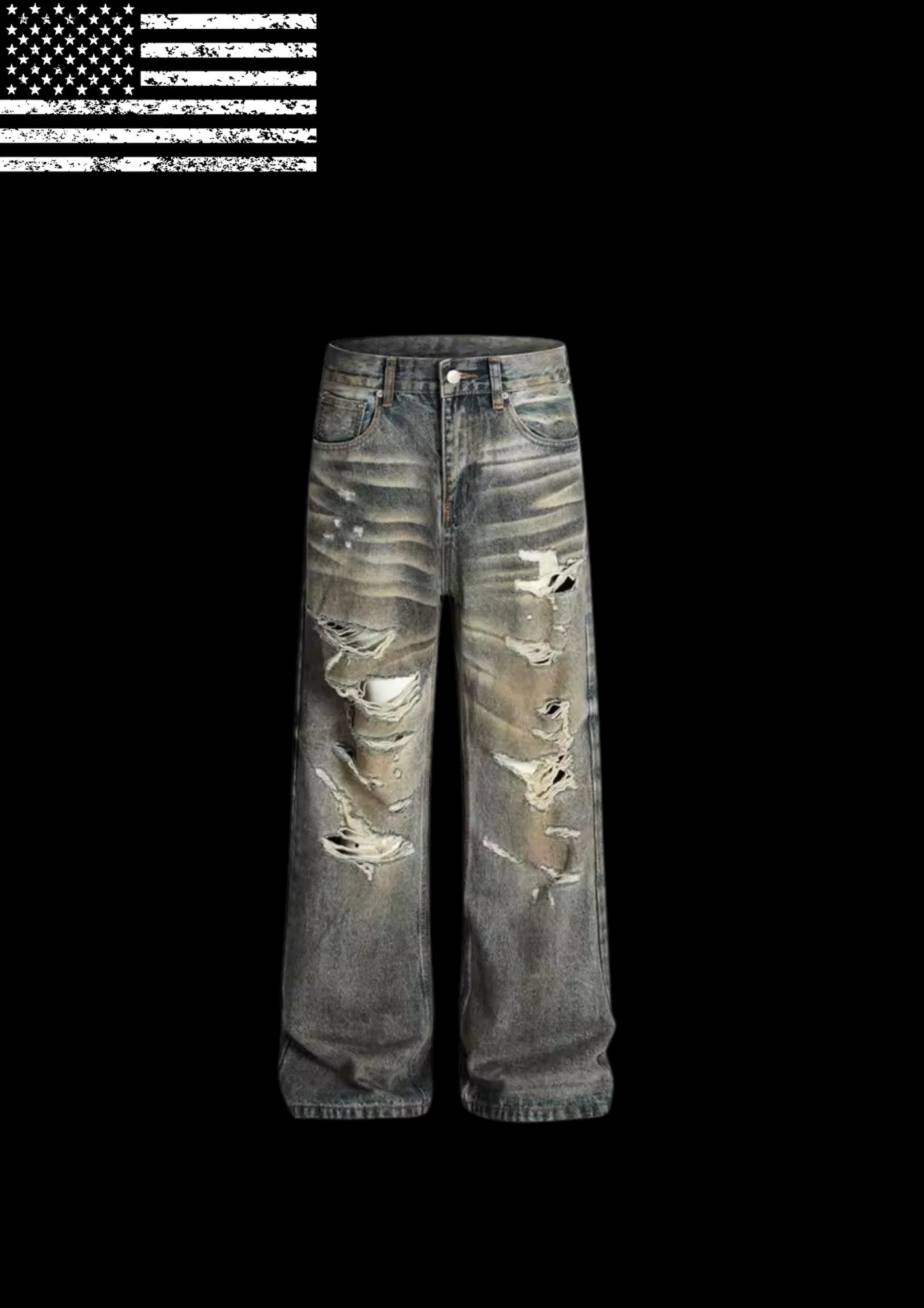 ‘DXRTY WASH’ JEANS 𖦏