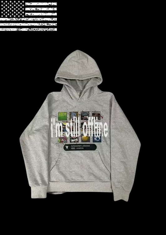 ‘OFFLINE’ HOODIE 𖦏
