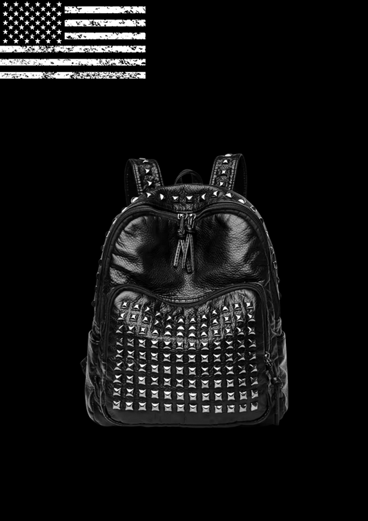 ‘STUDDED’ BACKPACK 𖦏