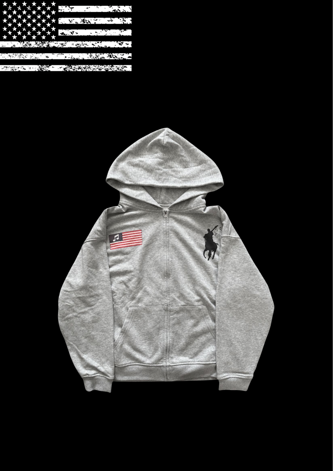 ‘MXSIC WXRLORD’ HOODIE 𖦏