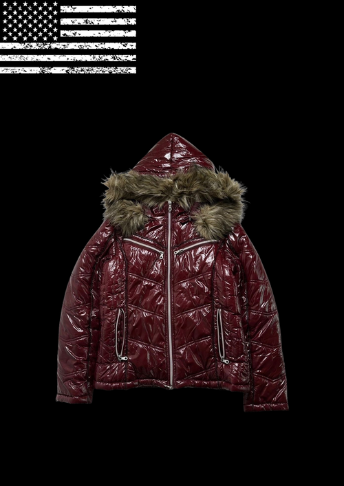 ‘RED FUR’ JACKET 𖦏