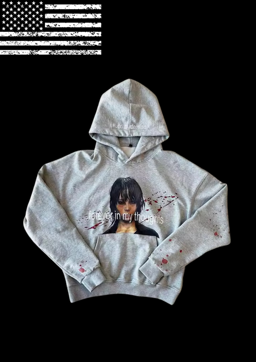 ‘THOUGHTS’ HOODIE 𖦏